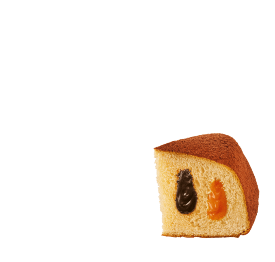 colomba caramello e cioccolato