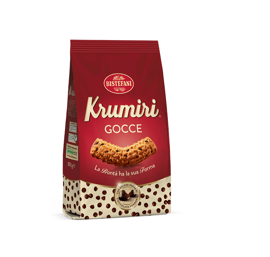 Krumiri con Gocce di Cioccolato - Bistefani