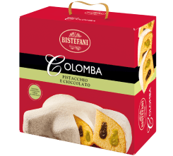 Colomba pistacchio e cioccolato